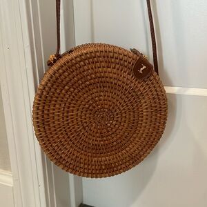 Rattan Purse